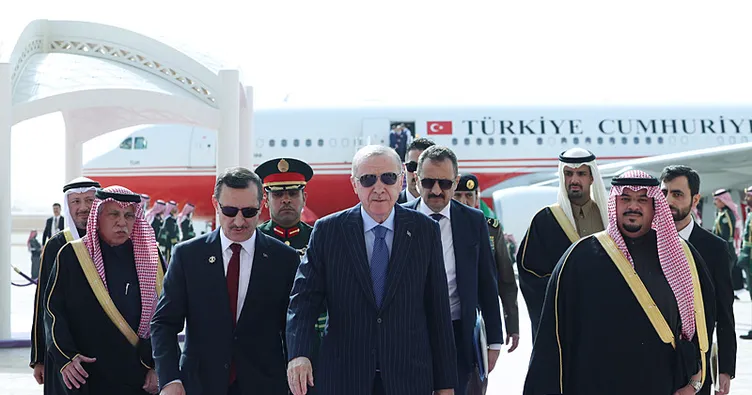 Başkan Erdoğan Suudi Arabistan’da! Riyad’da Veliaht Prens Selman ile görüştü