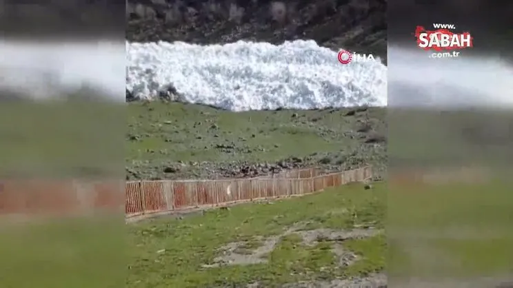 Şırnak'ta çığ böyle geldi | Video