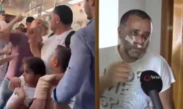 SON DAKİKA... Marmaray’da iki evladının yanında yumruklu saldırıya uğramıştı: O baba gözyaşları ile anlattı! #istanbul