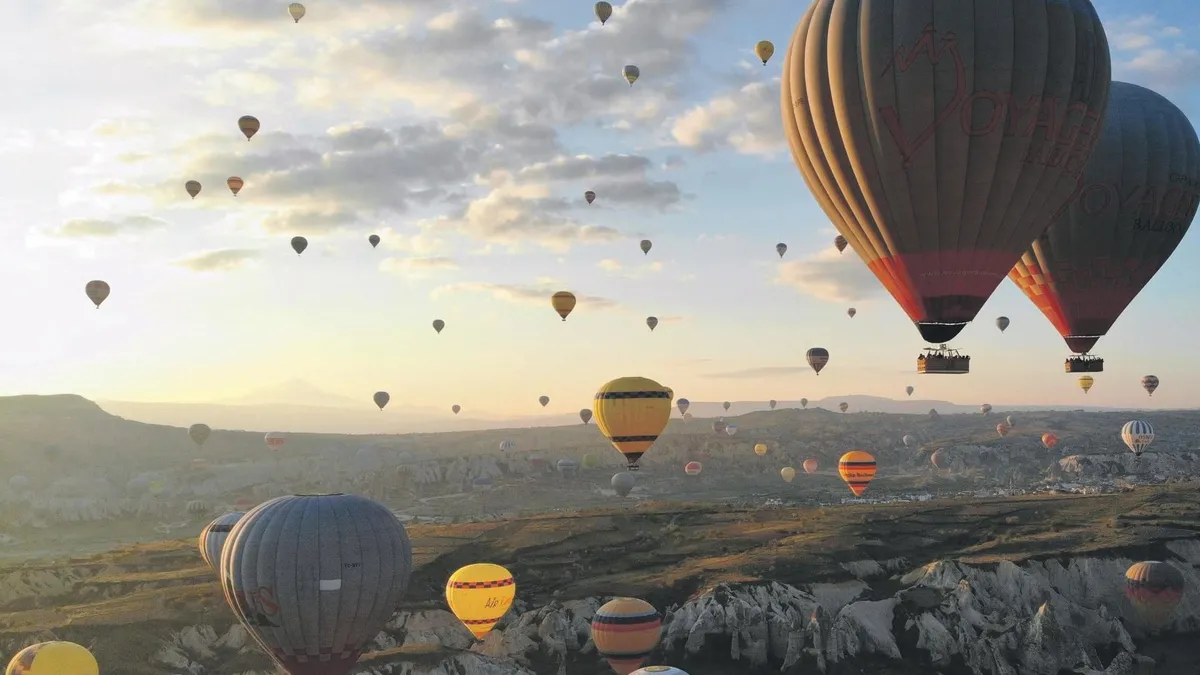 Balon turizmi hızla büyüyor
