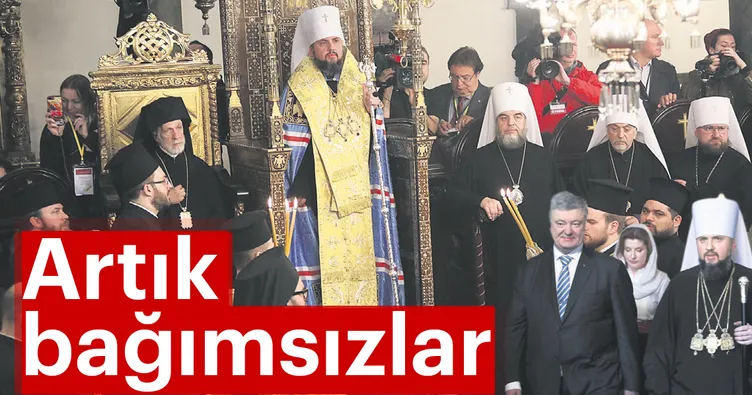 Ukrayna Ortodoks Kilisesi artık bağımsız