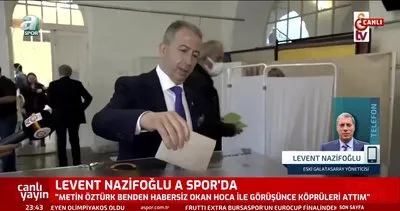 Son dakika: Levent Nazifoğlu Metin Öztürk’le ayrılığın perde arkasını A Spor’a açıkladı!