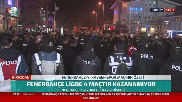 Fenerbahçe taraftarından 'Yönetim istifa' sesleri!