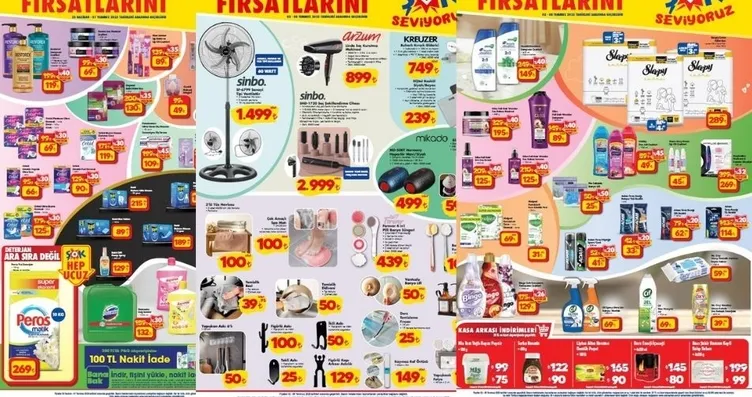 İNDİRİM ÜSTÜNE İNDİRİM! ŞOK aktüel fırsatlar...