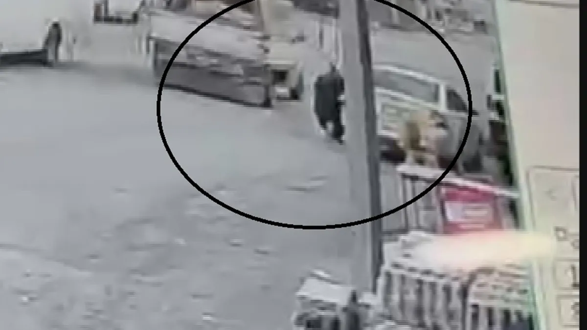 Pikabın dehşet saçtığı anlar kamerada: Açılan kapak kadının kafasına çarptı! Pikabın dehşet saçtığı anlar kamerada: Açılan kapak kadının kafasına çarptı!