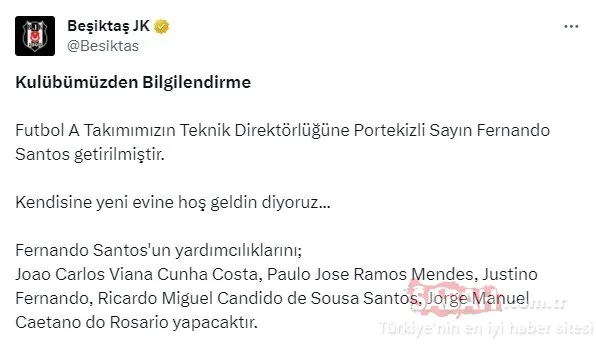 Fernando Santos kimdir, kaç yaşında? Beşiktaş’ın yeni teknik direktörü Fernando Santos nereli, hangi takımları çalıştırdı?