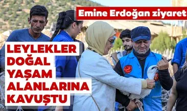 Son dakika: Emine Erdoğan, lavanta yetiştirme merkezini ziyaret etti!
