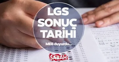 LGS SINAV SONUÇLARI SORGULAMA TARİHİ 2024: MEB ile LGS sonuçları ne zaman açıklanacak?