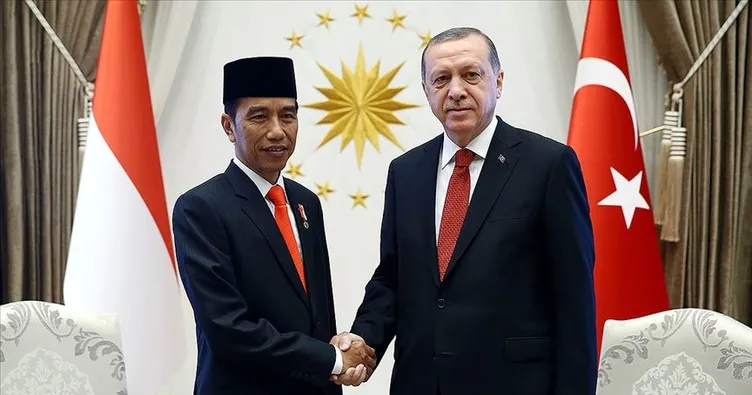 Başkan Erdoğan Widodo ile görüştü