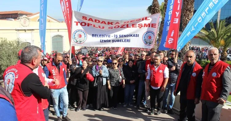 Tunç Soyer inat etti, işçi İzmir’de hayatı durdurdu