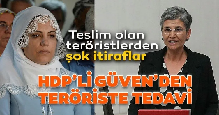 Örgüte eleman gönderdiler yaralı teröristleri tedavi ettirdiler!