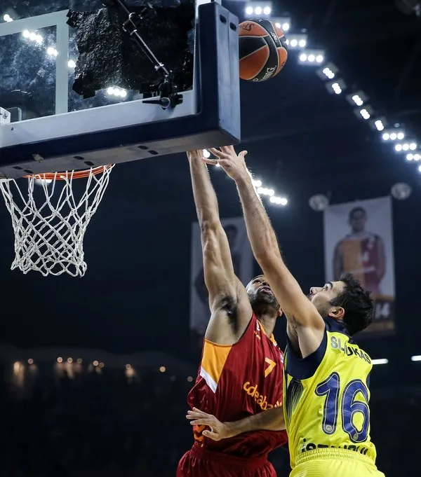 Galatasaray Odeabank - Fenerbahçe maçından kareler