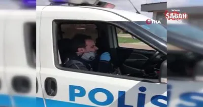 Yalova’da polis memuru korona şarkısıyla ’Evde kal’ çağrısı yaptı | Video