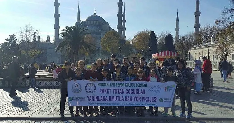 Hakkarili çocukların İstanbul gezisi
