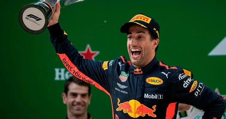 Çin’de kazanan Ricciardo