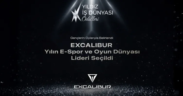 Yıldız Teknik Üniversitesi’nden Excalibur’a Yılın E-Spor ve Oyun Dünyası Lideri ödülü