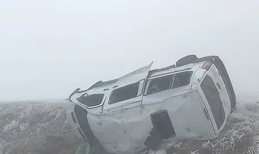Muş’ta öğretmen taşıyan servis takla attı: 8 kişi yaralandı! #mus