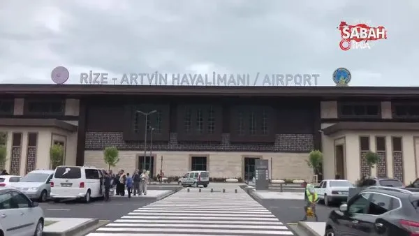 Rize-Artvin Havalimanı’ndan ilk yurt dışı uçuşu Mekke’ye yapıldı | Video