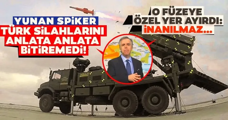 Son dakika: Yunan spiker Türk silahlarını anlata anlata bitiremedi! O füzeye özel parantez açtı: İnanılmaz...