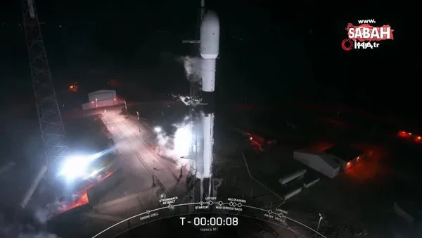 Japonya'nın Ay'a iniş aracı SpaceX roketi ile fırlatıldı | Video