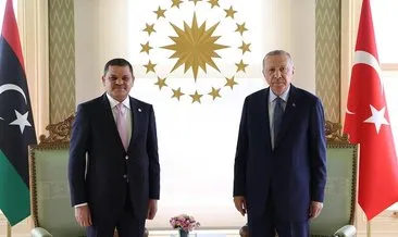 Başkan Erdoğan, Dibeybe’yi kabul etti