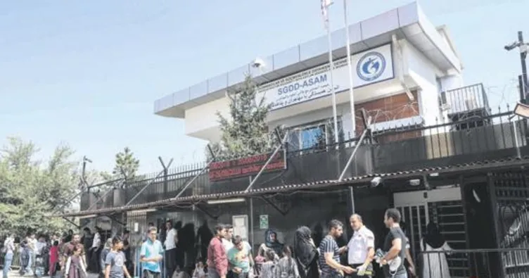 Göçmenlerin işlem yoğunluğu