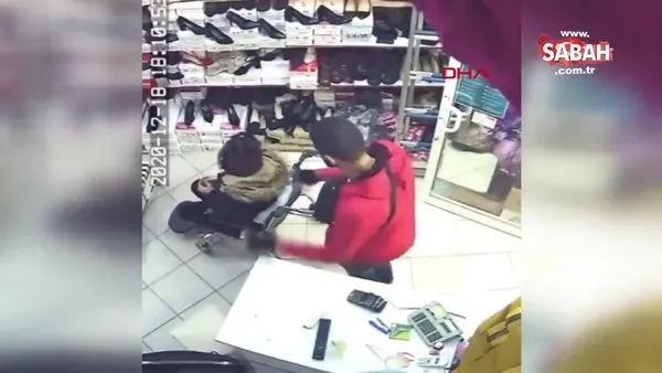 İzmir'de güvenlik kamerasına yansıyan hırsız karı-koca yakalandı | Video