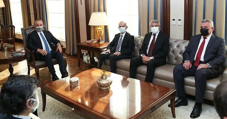 Bakan Çavuşoğlu ITC Başkanı Hasan Turan’la görüştü