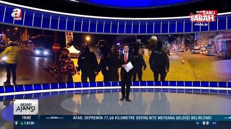 56 Saatlik sokak kısıtlamasının ilk gününde İstanbul