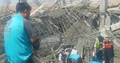 Şanlıurfa’da inşaat çöktü: 2 yaralı