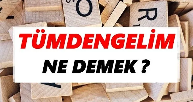Tümdengelim Ne Demek? TDK’ya Göre Tümdengelim Sözlük Anlamı Nedir?