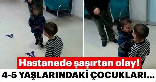 Hastaneye Cocuklarini Guvenlik Kemeriyle Getirdiler Son Dakika Haberler