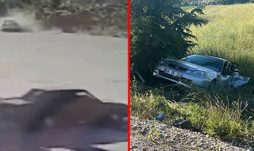 Nevşehir’de acı kaza! Park halindeki otomobile ok gibi saplandı: Ölü ve yaralıların olduğu olay kameraya böyle yansıdı! #nevsehir