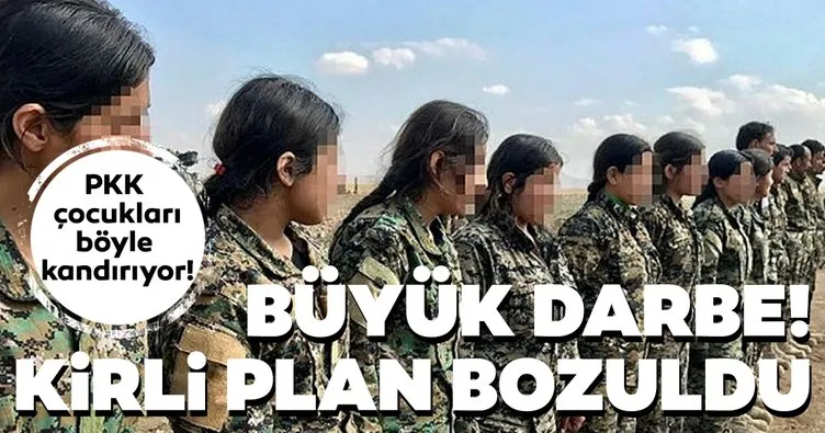 PKK çocukları böyle kandırıyor! Büyük darbe! Kirli plan bozuldu