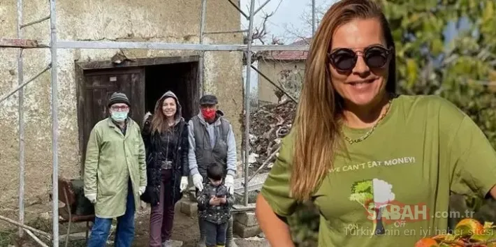 Burcu Kara’dan radikal karar! Yıkılmak üzere olan köy evini yaptırdı görenler bayıldı!