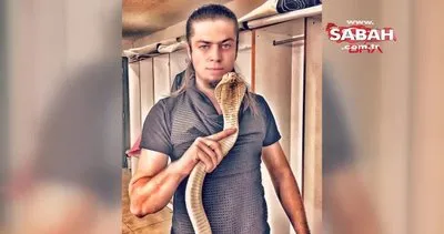 Ünlü ilüzyonist Aref’i kobra yılanı ısırdı!