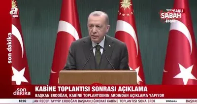 Son dakika: Başkan Erdoğan’dan Kabine Toplantısı sonrası önemli açıklamalar! Elektrik faturalarında yeni düzenleme | Video