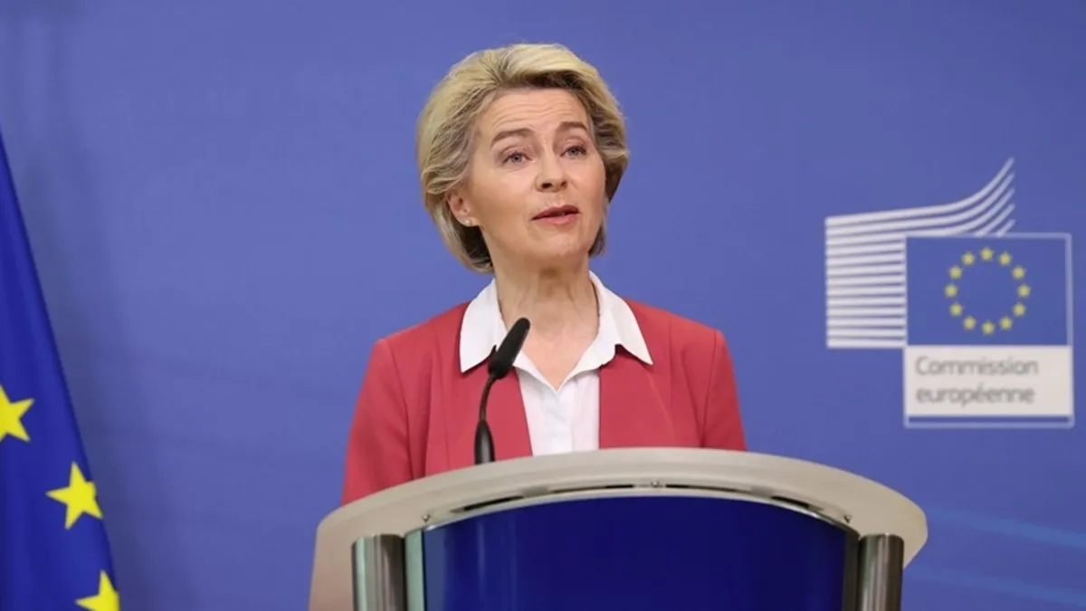 Von der Leyen bir kez daha koltuğunu korudu: Avrupa Parlamentosu’ndan güven oyu çıktı Von der Leyen bir kez daha koltuğunu korudu: Avrupa Parlamentosu’ndan güven oyu çıktı