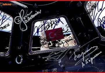 Uzaydan Türkiye’ye Cumhuriyet Bayramı hediyesi