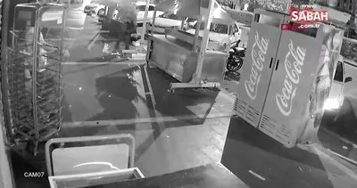 Müşteriler kaçacak yer aradı! Restoran işletmecisine silahlı saldırı kamerada | Video