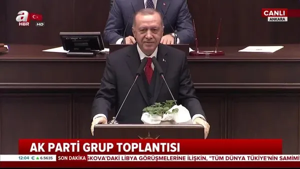 Cumhurbaşkanı Erdoğan'dan AK Parti Grup Toplantısı'nda önemli açıklamalar