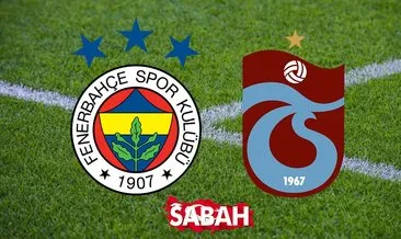 Fenerbahçe Trabzonspor maçı hangi kanalda? ZTK yarı final Fenerbahçe Trabzonspor ne zaman, saat kaçta? İşte detaylar..