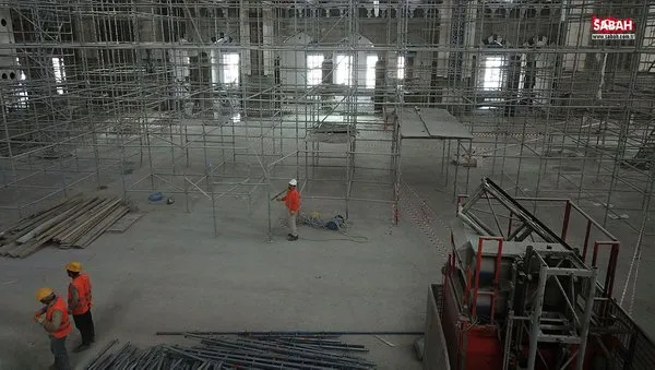 Çamlıca Camii'nin son hali görüntülendi! 58 gün sonra ibadete açılıyor