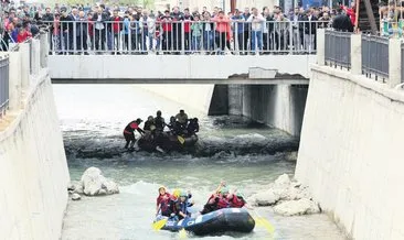 Yüksekova’da rafting heyecanı