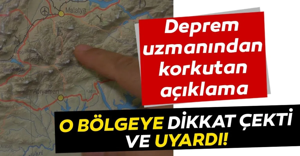deprem uzmanindan malatya depremi