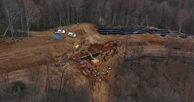 Akçakoca'da doğalgaz çalışmasında göçük! 1 ölü #duzce