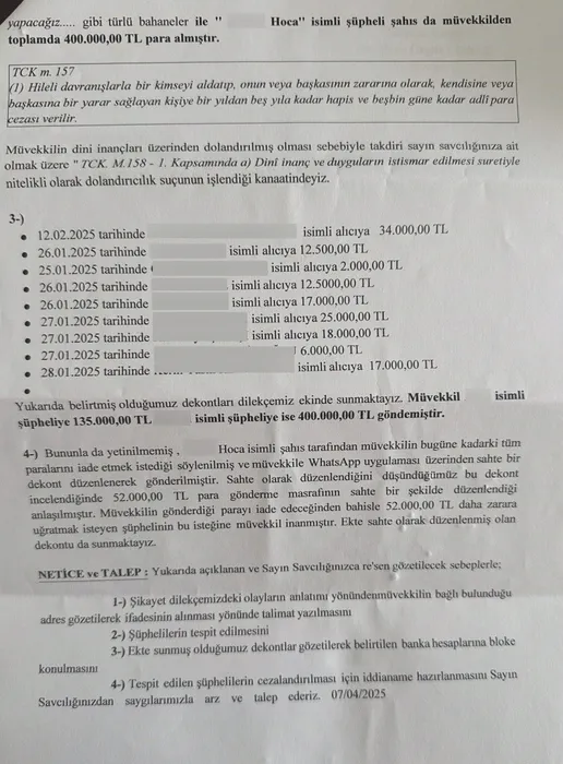 Kayseri’de aşk dolandırıcılığı! Büyü bahanesiyle 535 bin TL bir anda buhar oldu!