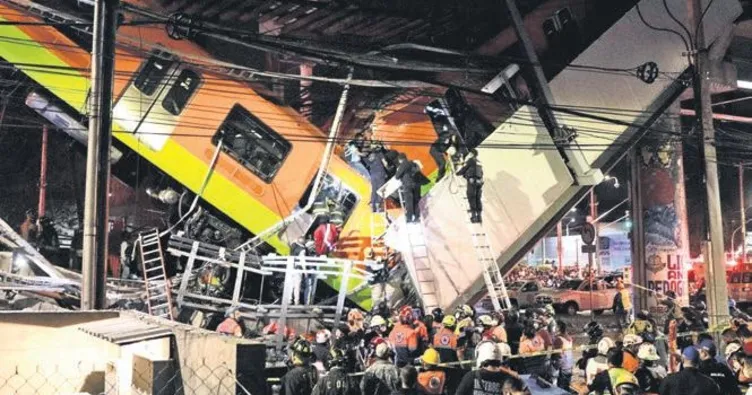 Üstgeçit çöktü: 23 ölü 70 yaralı