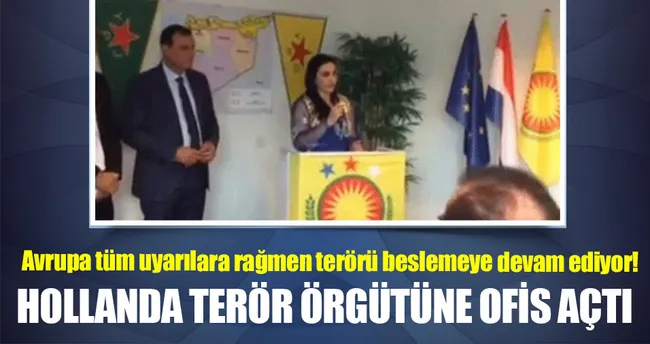 PYD Hollanda’da temsilcilik açtı