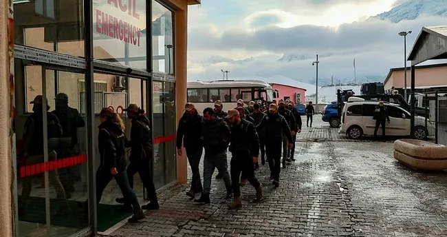 Hakkari'de terör operasyonu: 16 gözaltı